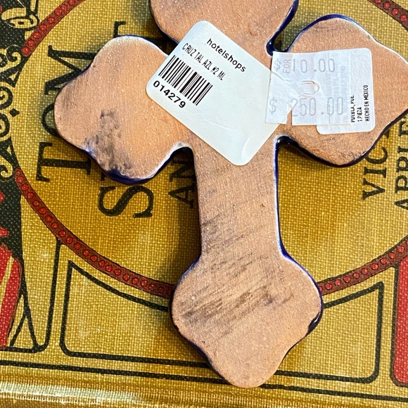 Cross Vintage Hand Painted Mexico EUC - Picture 9 of 10